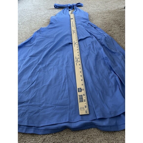 Pact Blue Midi Dress - Picture 9 of 13